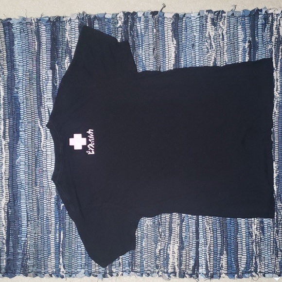 Pink Dolphin Logo front and back T-shirt size Small - Picture 4 of 4